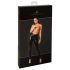 Noir - glanzende lange broek (zwart) - M