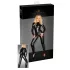 Noir - Catsuit dames - Glanzend - Lange mouw - Zwart - XL
