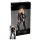 Noir - Catsuit dames - Glanzend - Lange mouw - Zwart - 3XL
