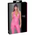 Cottelli Party - catsuit met diepe rug (roze) - L