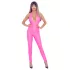 Cottelli Party - catsuit met diepe rug (roze) - L