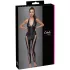 Cottelli Party - halter jumpsuit met veter (zwart)