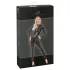 Noir - catsuit voor dames - slangendessin - zwart - M