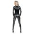 Noir - Lange jumpsuit met slangenprint (zwart) - M