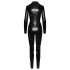 Noir - catsuit voor dames - slangendessin - zwart - L