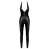 / Noir - halter jumpsuit (zwart)