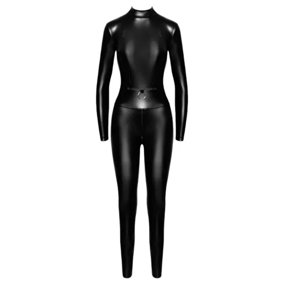 Noir - ritssluiting overall (zwart)