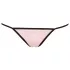 Cottelli - babydoll - kanten ruches - zwart - L