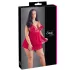 Cottelli Plus Size - babydoll - kant - rood - 2XL