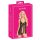 Kissable - Open babydoll (zwart)