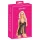 Kissable - Open babydoll (zwart)