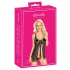 Kissable - Open babydoll (zwart)