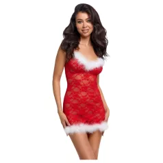 Cottelli - kerst mini-jurkje (rood)