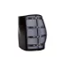 Cottelli - minirok met gesp - glanzend - zwart - L
