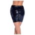 Cottelli Party - Glanzende paillettenrok (zwart) - L
