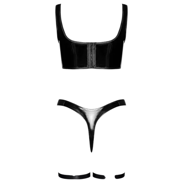 Black Level - lakenset (zwart) - M