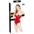 Black Level - vinyl corset - rood
