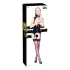 Black Level - open bh met jarretels - zwart - L