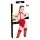 Black Level - open body met halternek (rood) - L