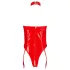 Black Level - open body met halternek - rood - L