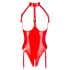 Black Level - open body met halternek (rood) - L