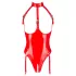 Black Level - open body met halternek - rood - L