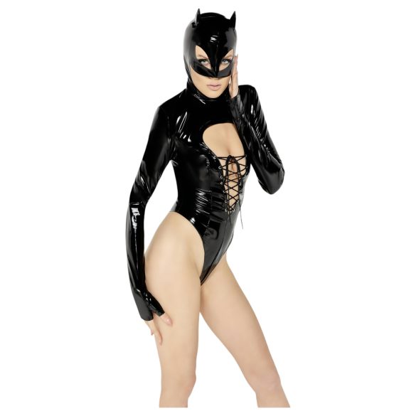 Black Velvets - bodysuit met lange mouwen - zwart - Batwoman - M