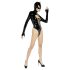 Black Velvets - bodysuit met lange mouwen - zwart - Batwoman - XL