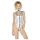 Black Level - Halsband body zilver - M