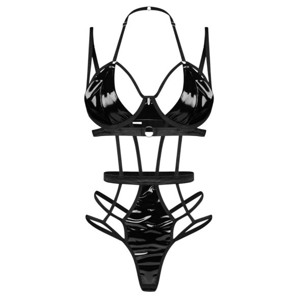 Obsessive Keira - body met bandjes - zwart