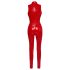 Black Level - catsuit zonder mouwen - rits - rood - S