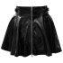 Black Level - latex minirok - zwart - M