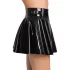 Black Level - latex minirok - zwart - L