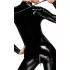 Noir - catsuit met rits - lange mouwen - zwart - XL