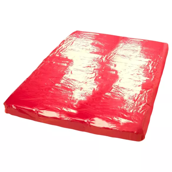 Lak laken - bedlaken voor volwassenen - rood - 200x220cm