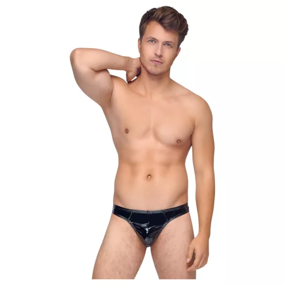 Black Level - herentanga lakleer - zwart - M