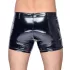 Black Level - heren boxershort met zijzak - lakleer - zwart - L