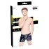 Black Level - heren boxershort met zijzak - lakleer - zwart - XL