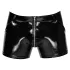 Black Level - heren boxershort met zijzak - lakleer - zwart - XL