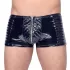 Black Level - heren short met rits - zwart - M