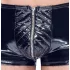 Black Level - heren short met rits - zwart - M