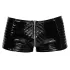 Black Level - heren short met rits - zwart - M