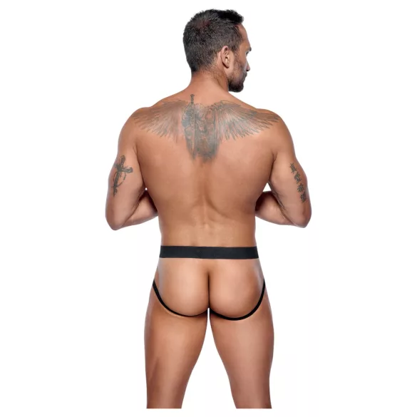 Black Level - jockstrap met rits (zwart) - XXL