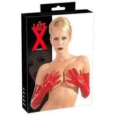 Late X lange, unisex handschoen (rood)