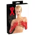 Late X lange, unisex handschoen (rood) - L