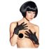 LATEX - korte unisex handschoenen (zwart)
