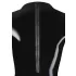 LATEX - damesbody met lange mouwen - zwart - M