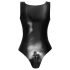 LATEX - latex body met ritssluiting (zwart)