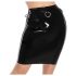 LATEX - latex midirok (zwart) - L