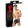 Latex boxershort + penismanchet (zwart)